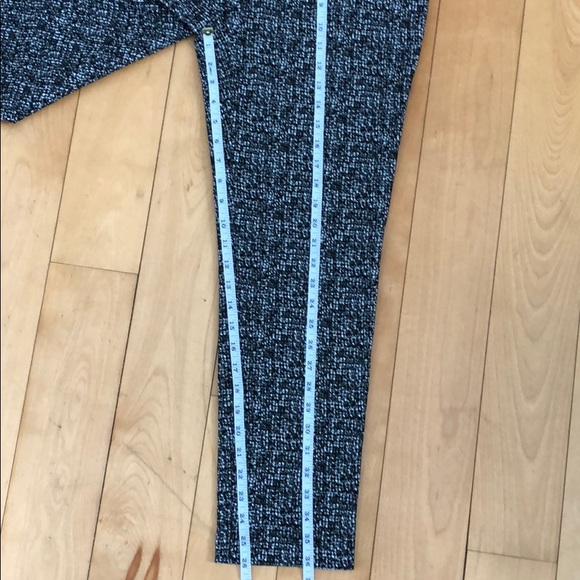 Calvin Klein Black/White Tweed Pattern Pant  Sz 10 - Picture 8 of 8